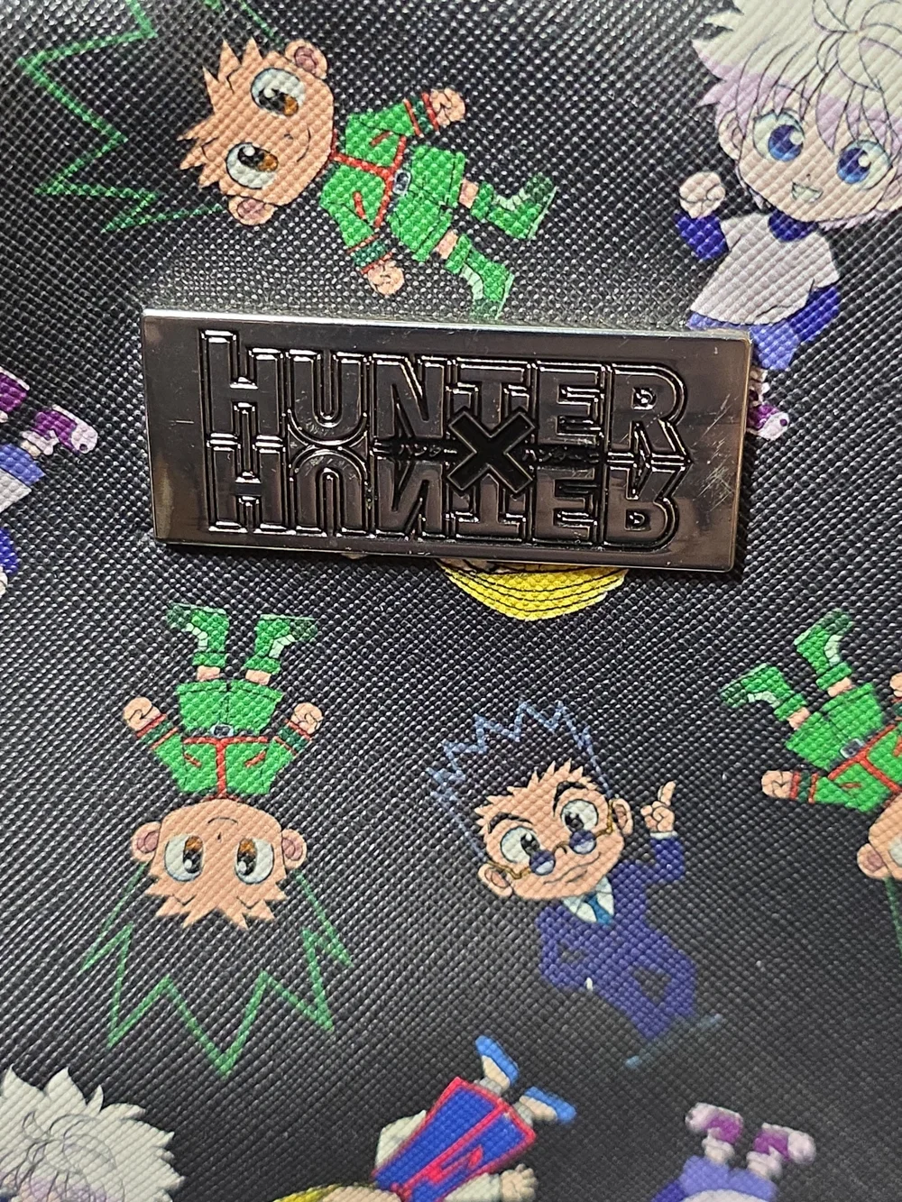 Hunter x Hunter Black Character Print Mini Backpack